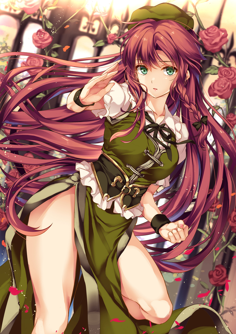 Hong Meiling - Anime Art, Аниме, Hong Meiling, Touhou