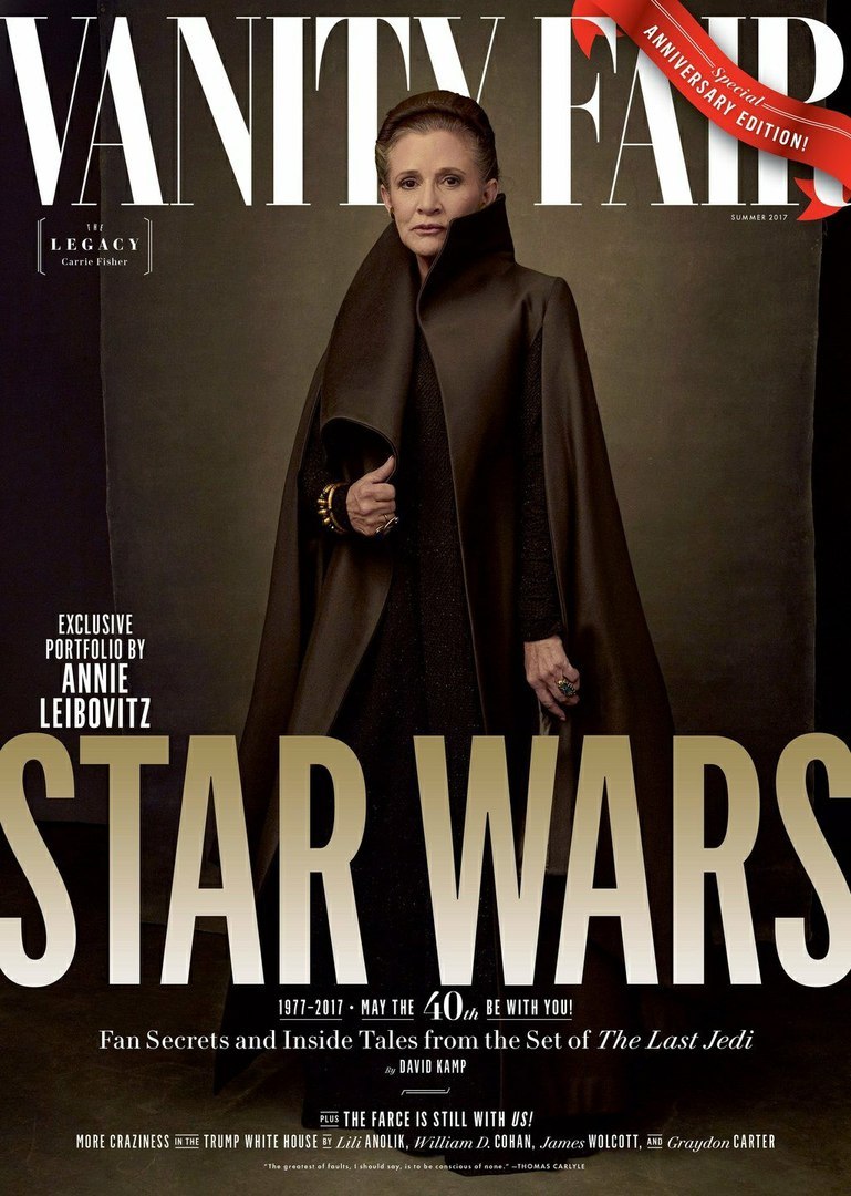 Vanity Fair magazine covers featuring the cast of Star Wars: The Last Jedi. - Star Wars, Star Wars VIII: The Last Jedi, Vanity Fair, Longpost