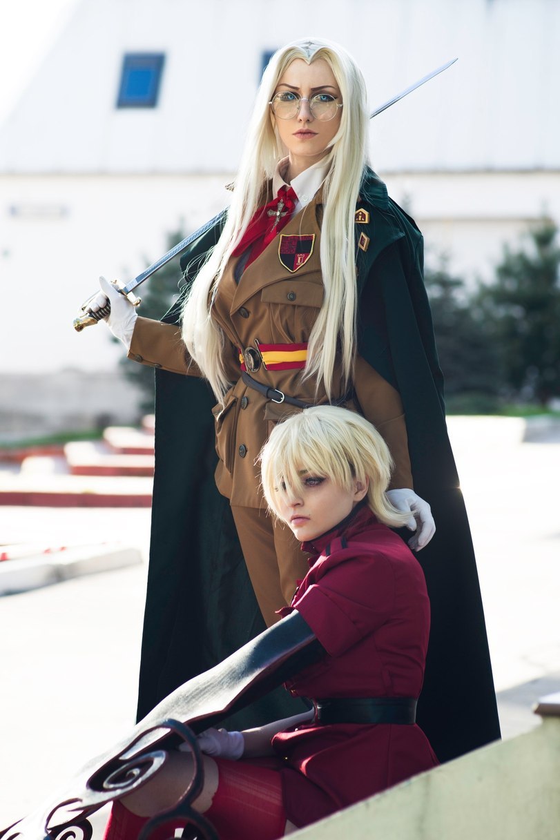 Cosplay on Lady Integra (Hellsing) - Hellsing, Cosplay, Integra Hellsing, Longpost, Anime