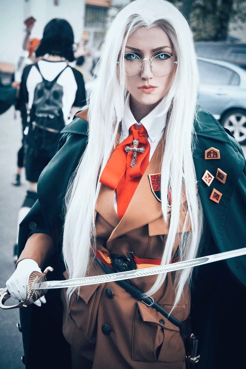 Cosplay on Lady Integra (Hellsing) - Hellsing, Cosplay, Integra Hellsing, Longpost, Anime