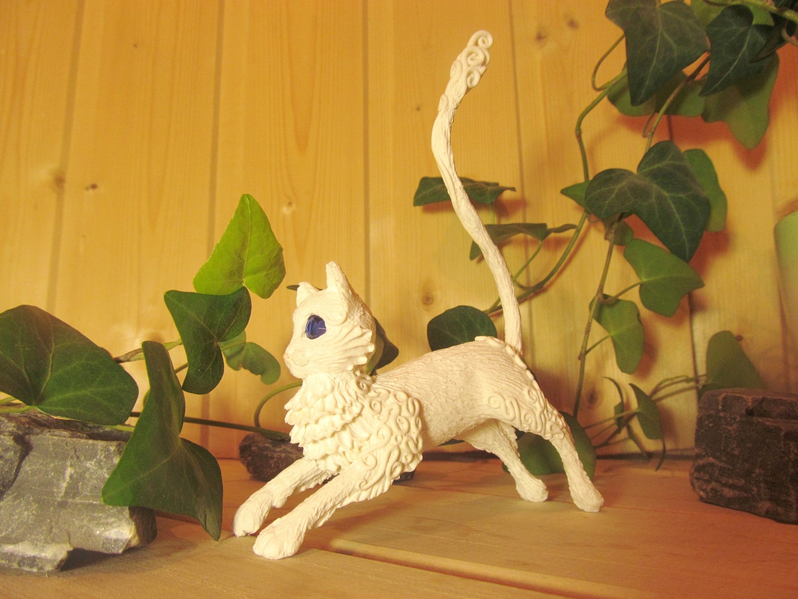 Hi all! - My, cat, Needlework without process, Polymer clay, Longpost