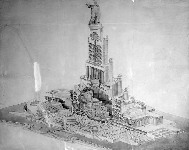 Projects: Palace of Soviets - Palace of Soviets, Monumental, Construction, Back to USSR, Longpost