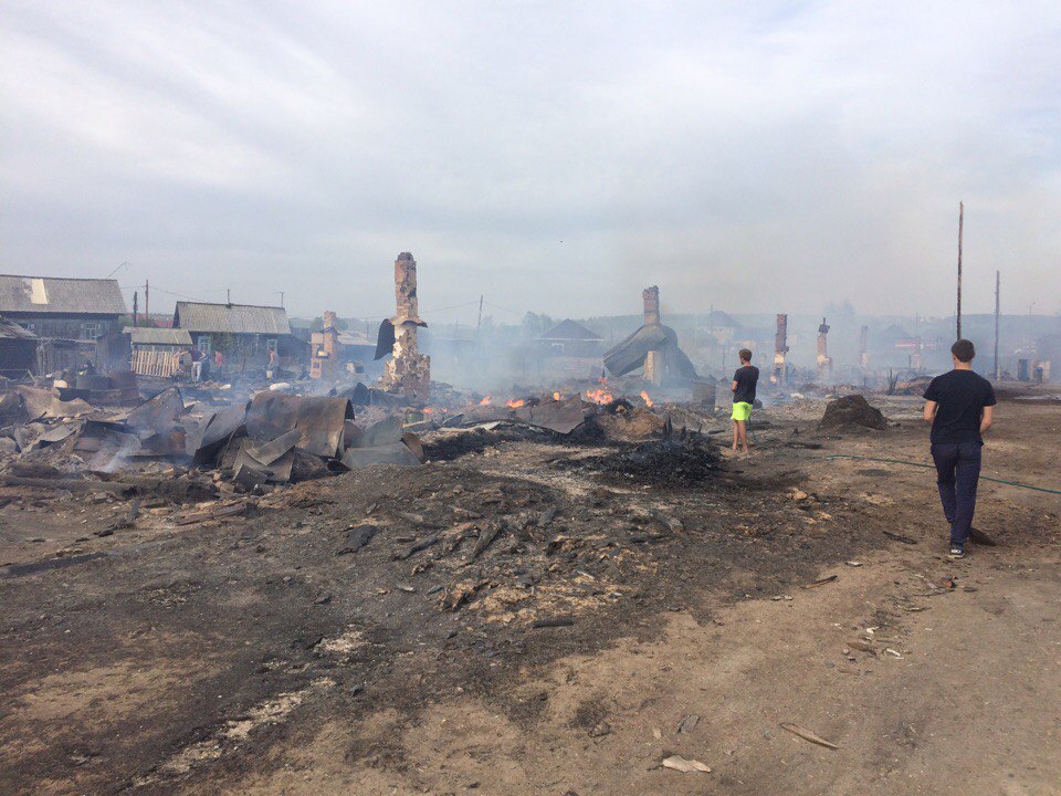 One shitty day in Kansk. Fires. - Kansk, Siberia, Fire, Video, Longpost