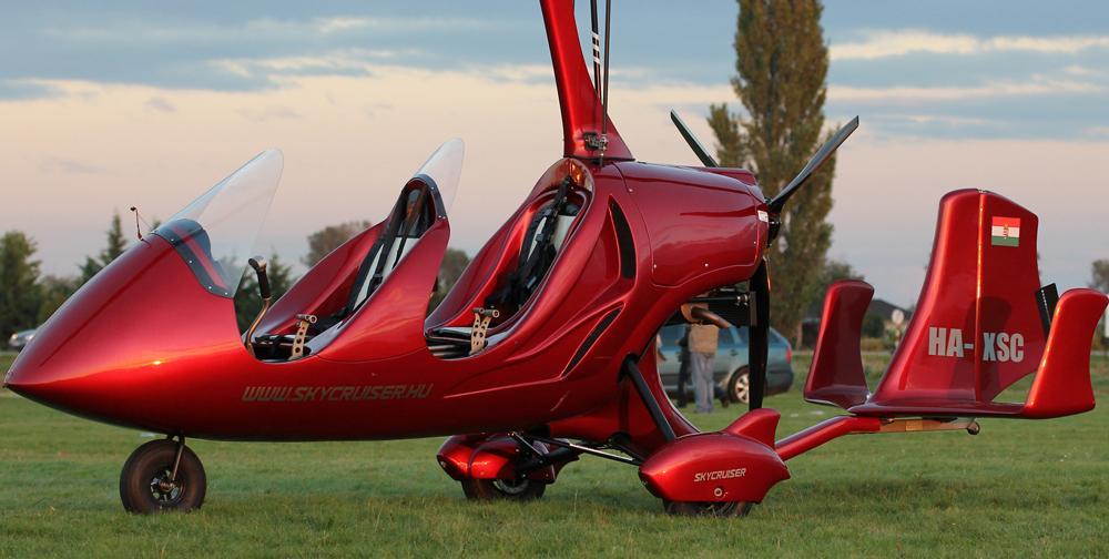 I would like to go to heaven, or a new way to travel far. - Gyroplane, Flight, Technics, Aviation, Sky, Longpost, Video