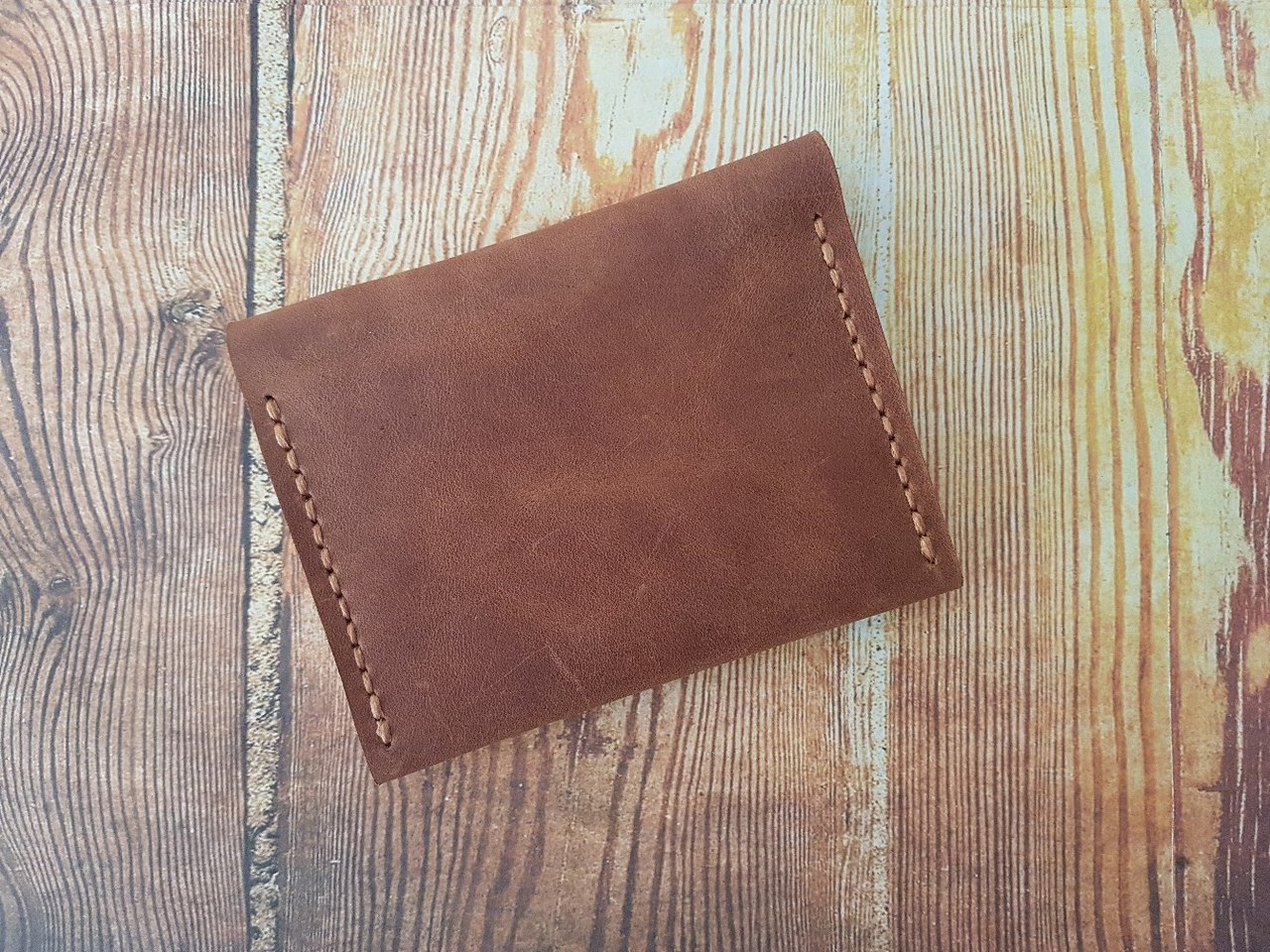 Women's purse under a handbag. - My, Leather, Leather, Handmade, Wallet, Longpost