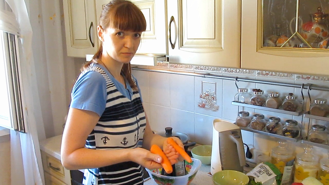 001. Our favorite borscht - My, Rumkin, , Borsch, First meal, Soup, , Yummy, Longpost, Video