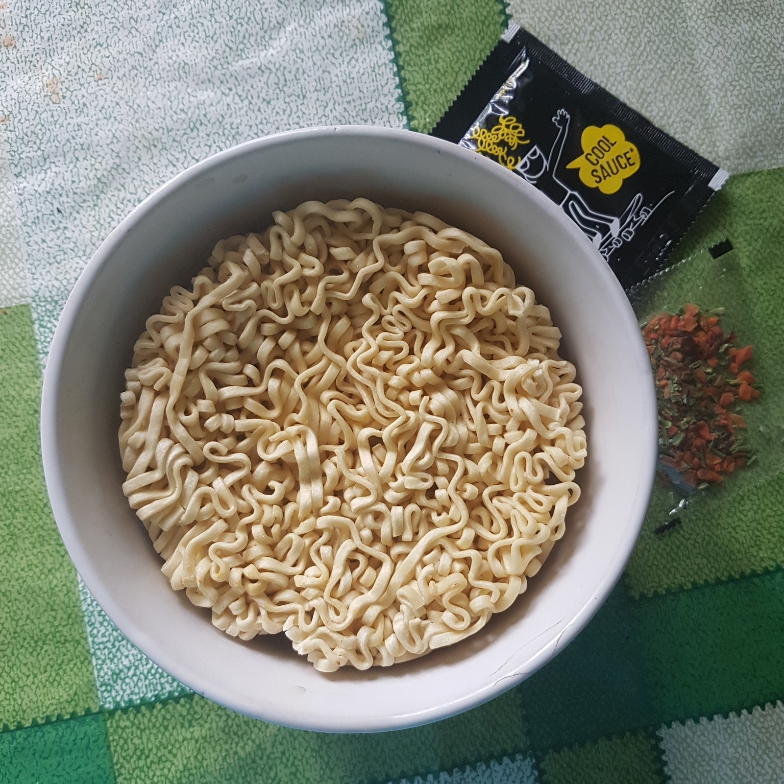 The joy of a perfectionist. - My, Noodles, Food, Dinner