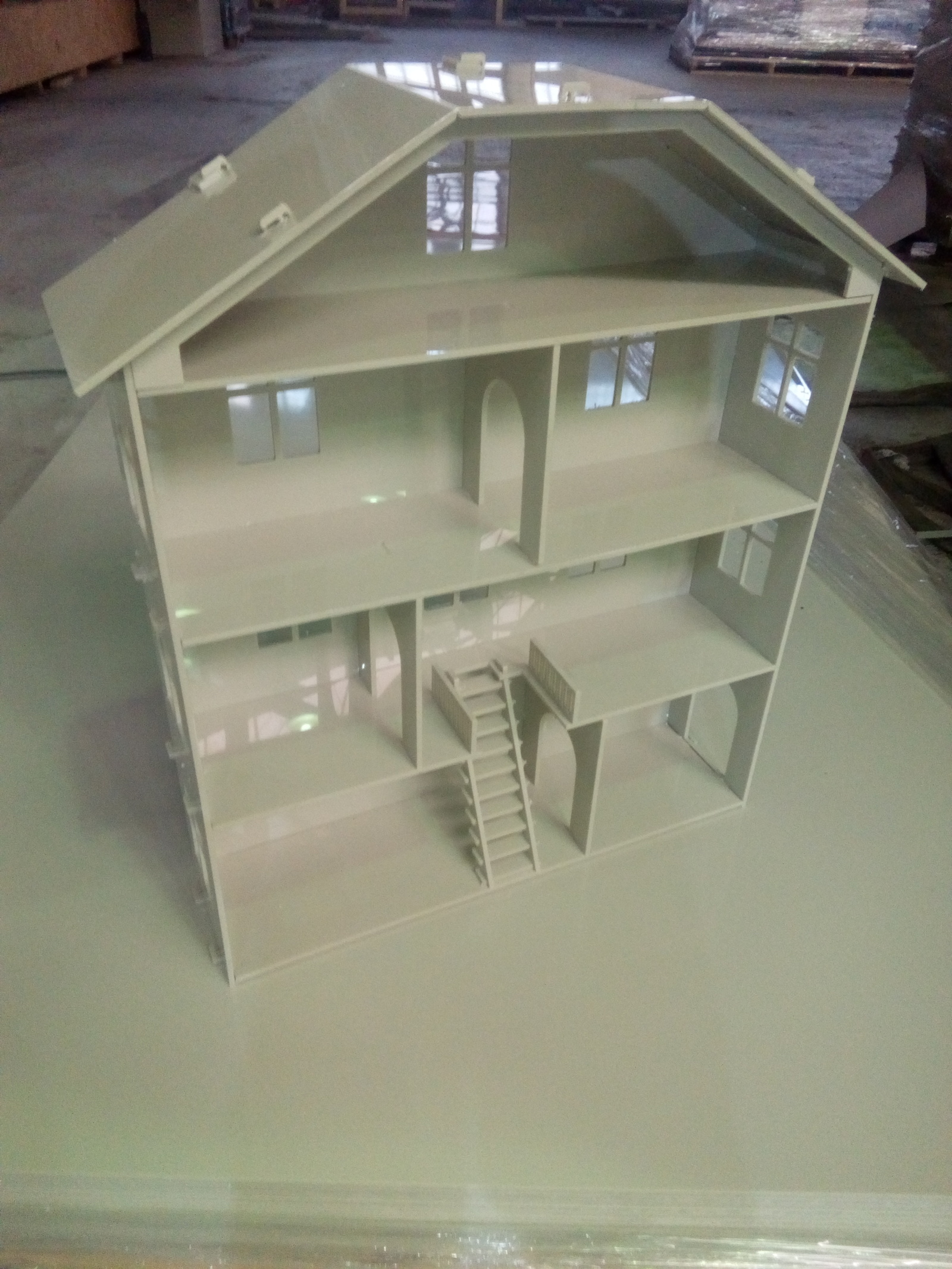 house for toys - My, Dollhouse, CNC, Longpost