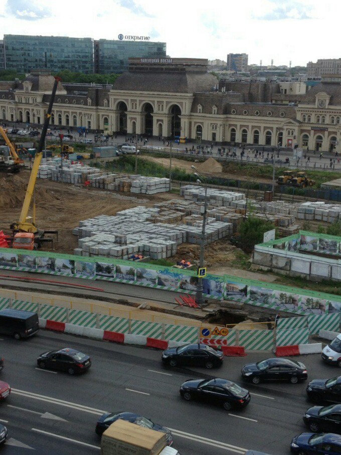 Ah... it's Friday. - Building, Work, Paveletsky Railway Station, Friday, Longpost