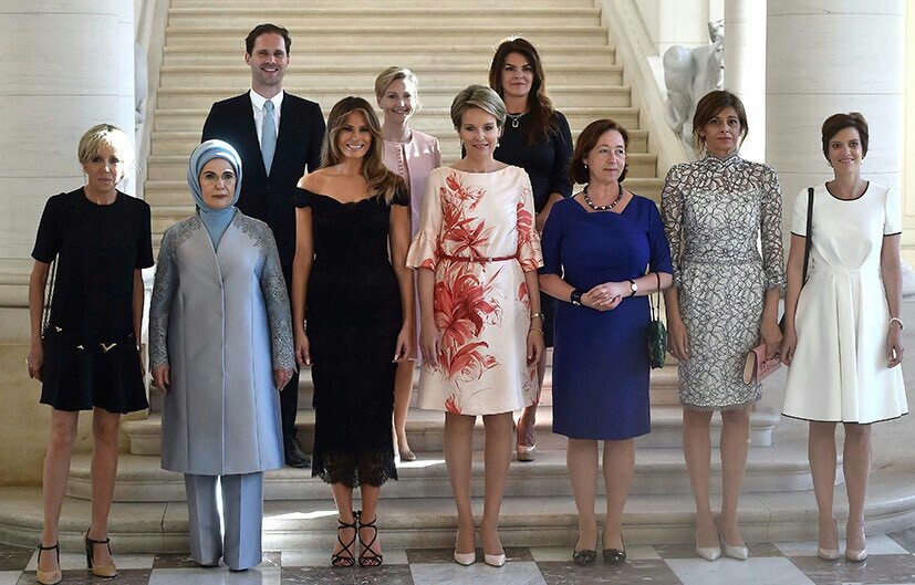 Joint photo of the wives of NATO leaders - NATO, Wife, Gays, Humor