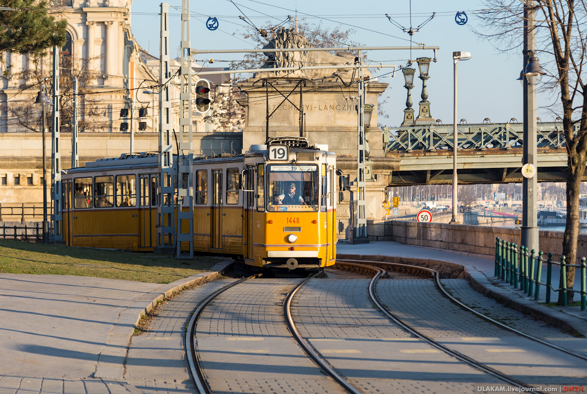 Perspective. - My, Morning, dawn, Budapest, Danube, Town, Architecture, Tram