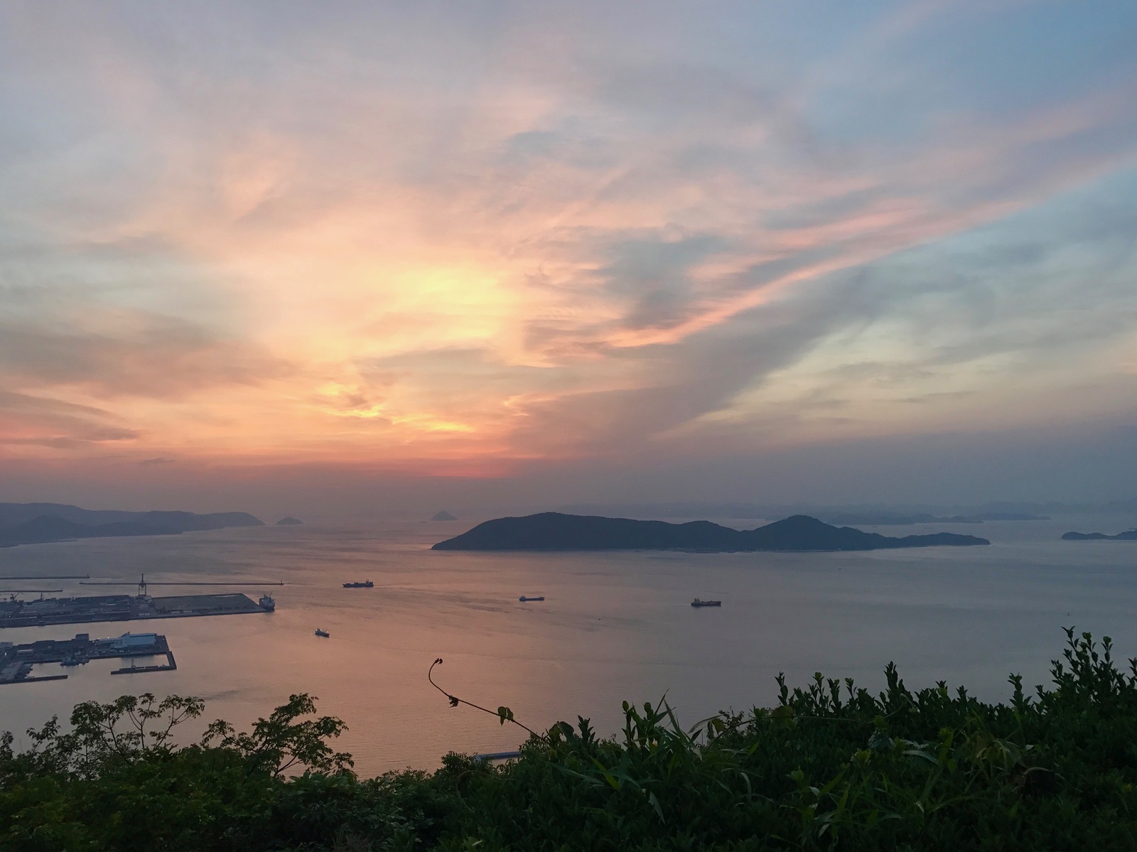 Climbing Mount Yashima. Takamatsu. Japan. - My, Japan, Travels, , Sunset, Longpost