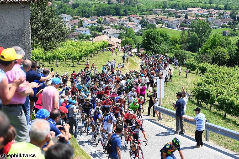 Giro 2017, final part Ilnur Zakarin 2nd at the stage - Giro di Italia, A bike, Cycling, Sport, Giro, Longpost