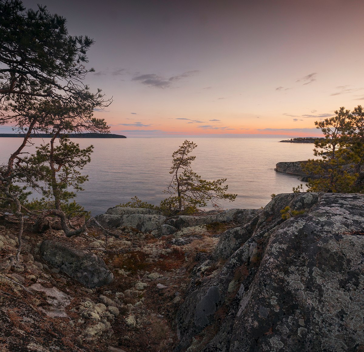 Northern shore of Lake Ladoga - The photo, Nature, Landscape, Gotta go, Summer, Russia, , Longpost