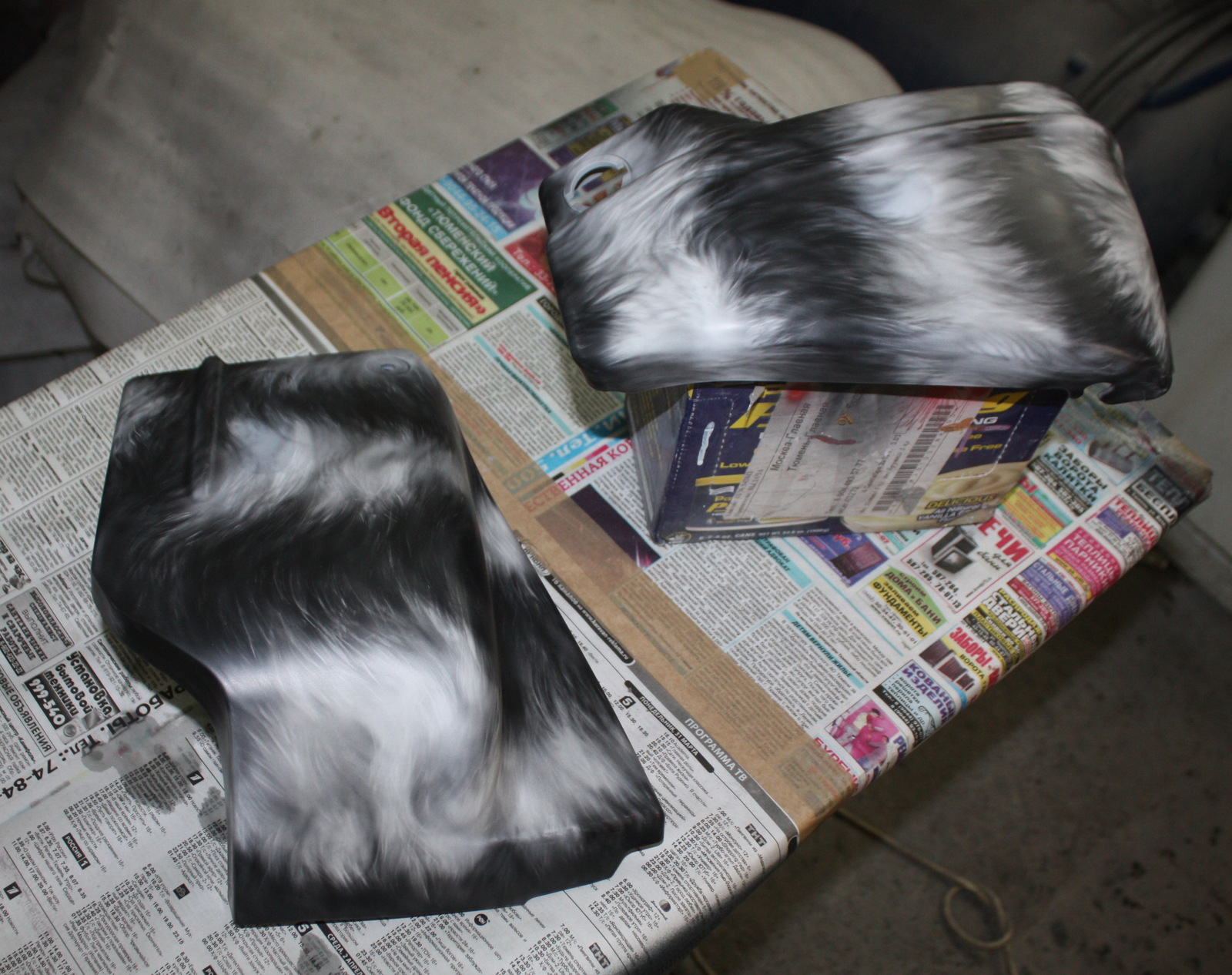 Airbrushing on Yamaha Dragstar, tigers... A bit of the process. - My, Airbrushing, , Yamaha, Airbrushing72, Tyumen, Tyumenaero, Tyumenaero, Longpost