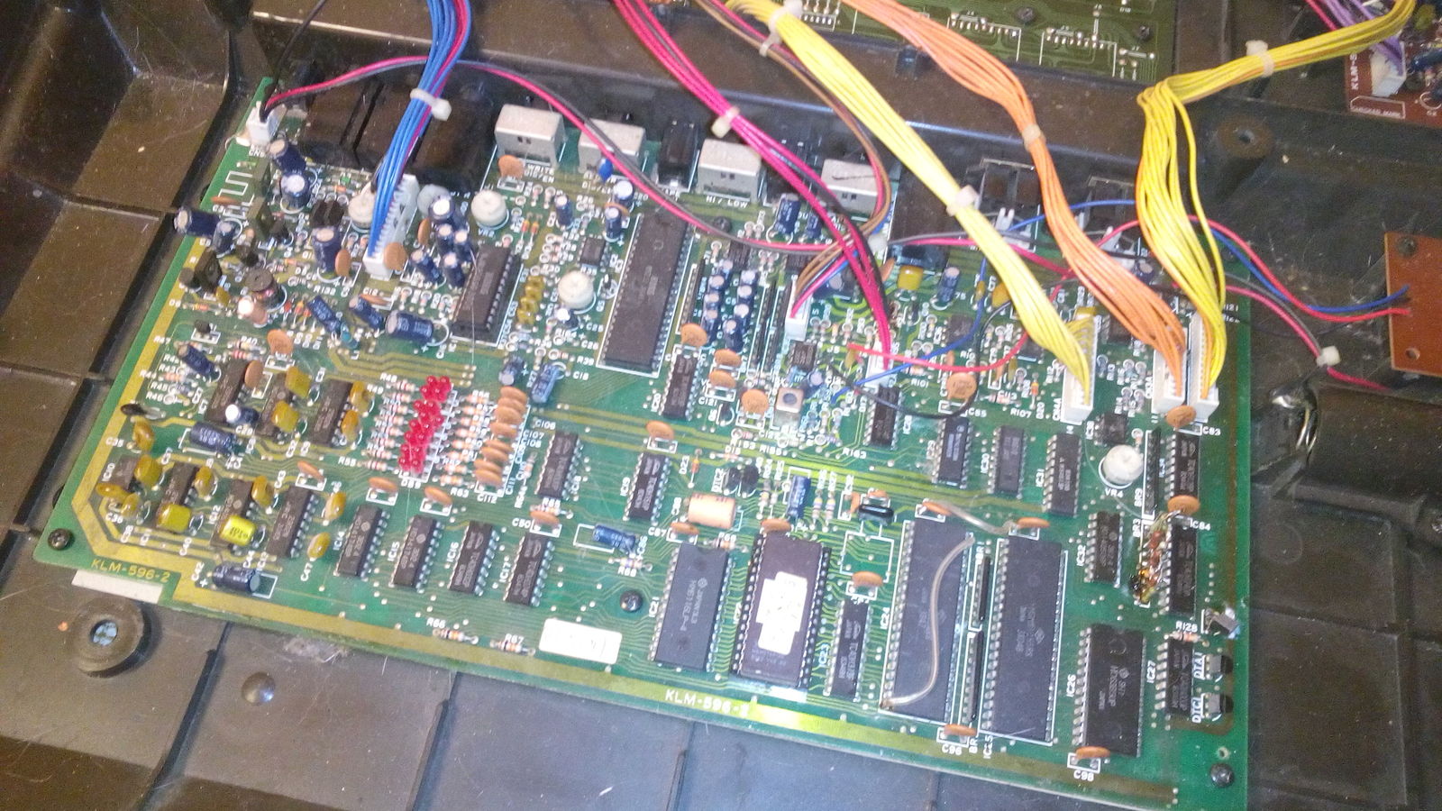 Repair of the synthesizer KORG POLY-800 - My, Electronics repair, Folk Audio Custom, Samara, Synthesizer, Longpost