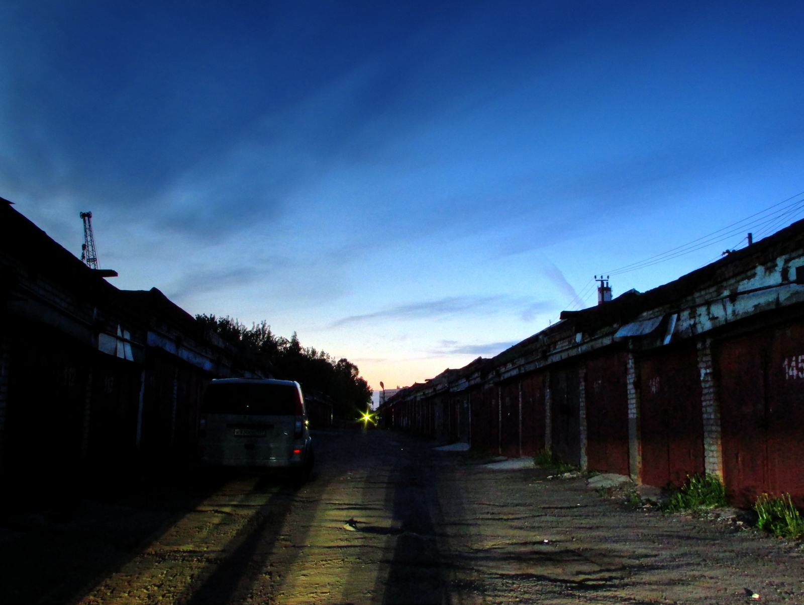 Garage HDR :D - My, HDR, The photo, Garage, Degunino, Moscow, Just