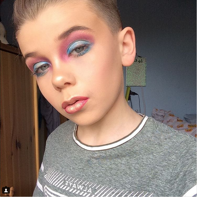 “What would you do if you caught your son doing this?” - Makeup, Tolerance, Longpost