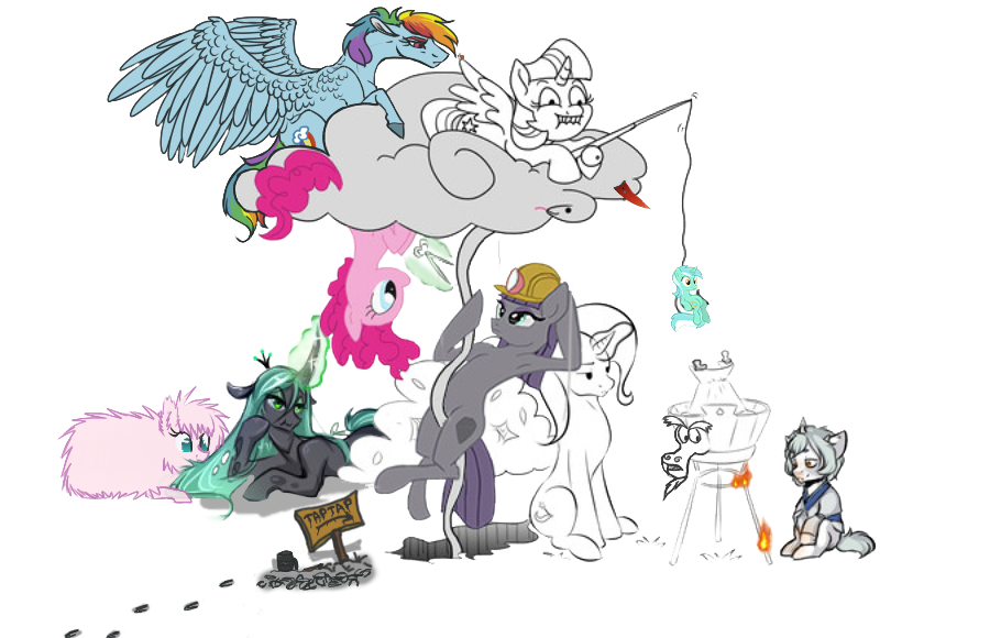 Дорисуй: e49pikaby - My Little Pony, Дорисуй-Mlp