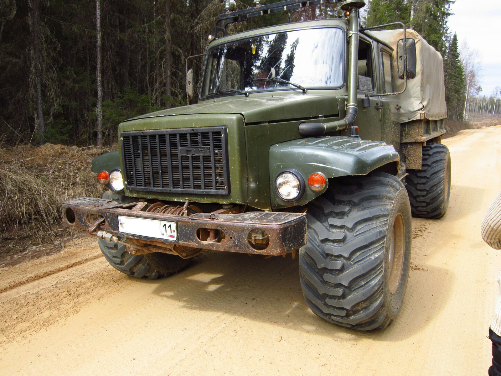 Tanks are not afraid of dirt - My, Off road, Motorists, Russian size