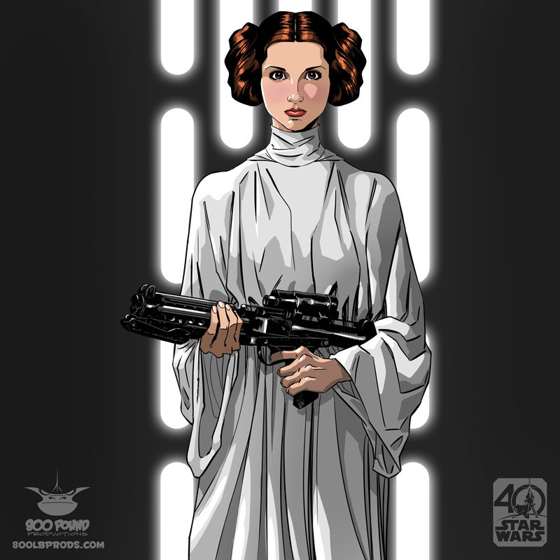 KinoArt: To the 40th anniversary of Star Wars - Star Wars, Art, Kinoart, Fan art, Exitus, Han Solo, Darth vader, Longpost