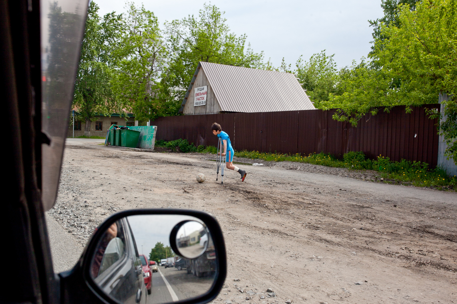 Live motivator) - My, Never give up, , Tyumen, Boys, Football, Crutches