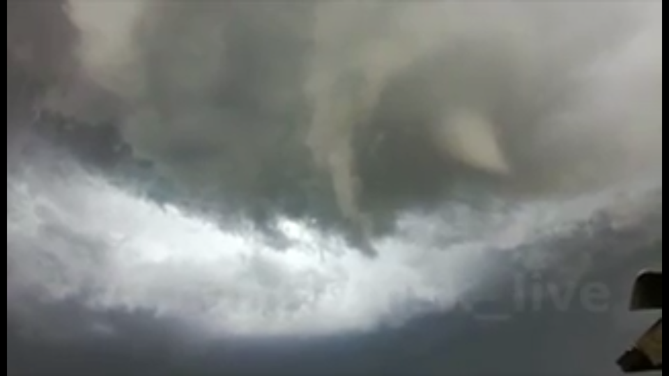 Omsk weather continues to amaze! - Omsk, Nature, Tornado, Anomaly, Unusual, Interesting, Russia