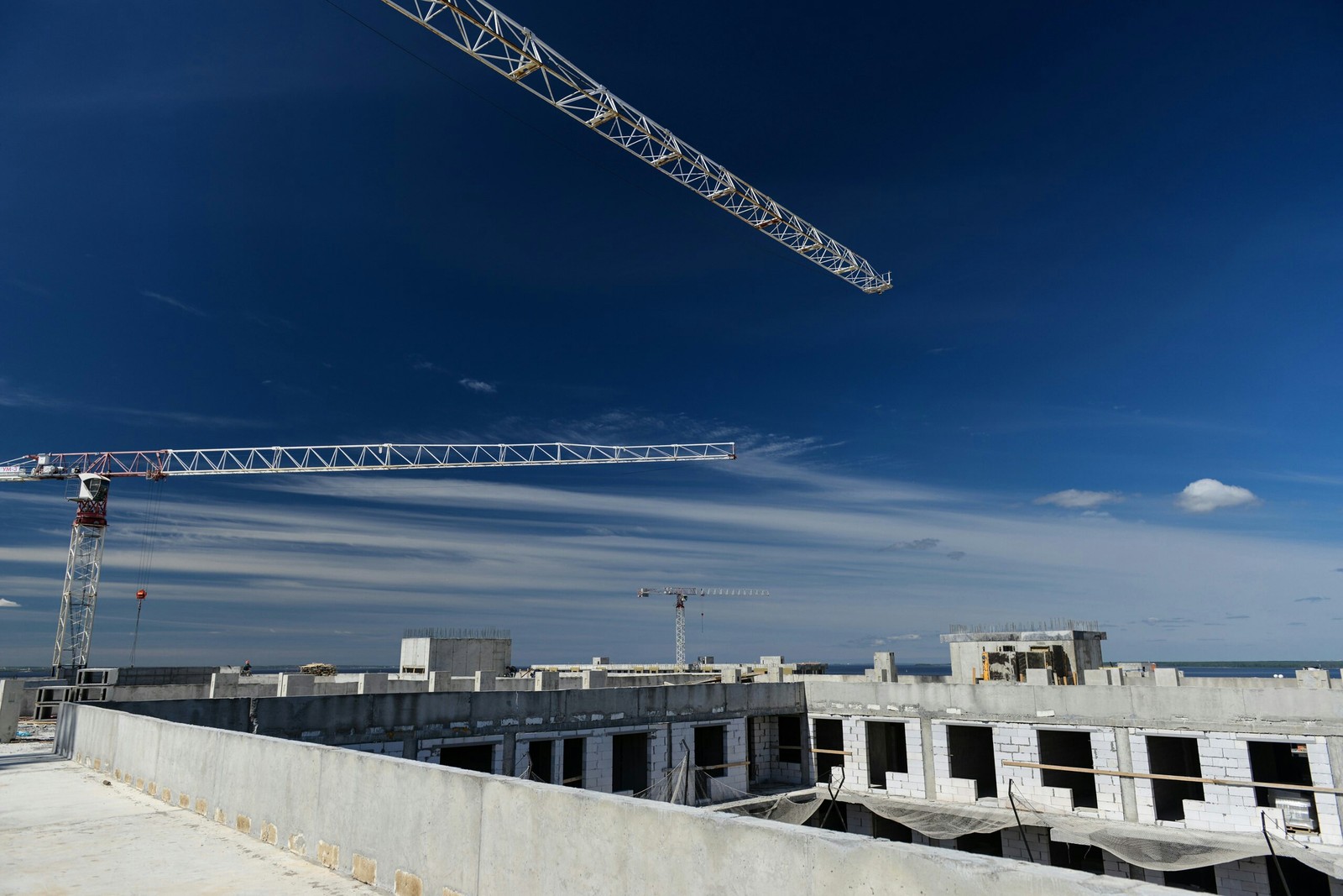 Construction on the alluvium of Vasilyevsky Island - New building, Roof, The Gulf of Finland, Longpost