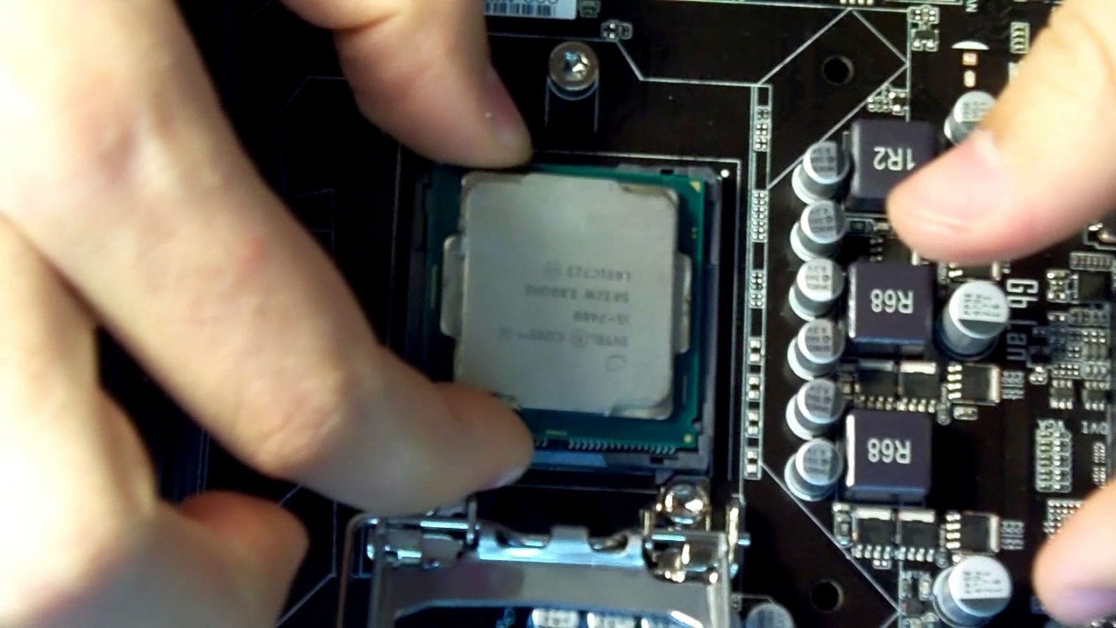 The story of the Intel Core i5-7400 - My, Repair of equipment, , Longpost