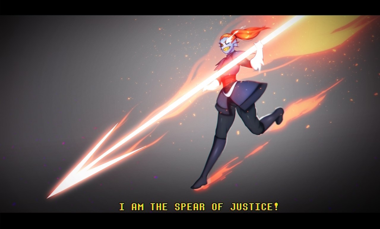 Undyne the Undying - Undertale, Undyne, Glitchtale, Spoiler, Art, Undertale AU