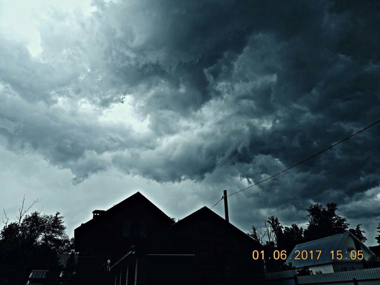 Dementors gather in Dimitrovgrad - Ulyanovsk, Dimitrovgrad, Weather, Clouds, The clouds, Longpost