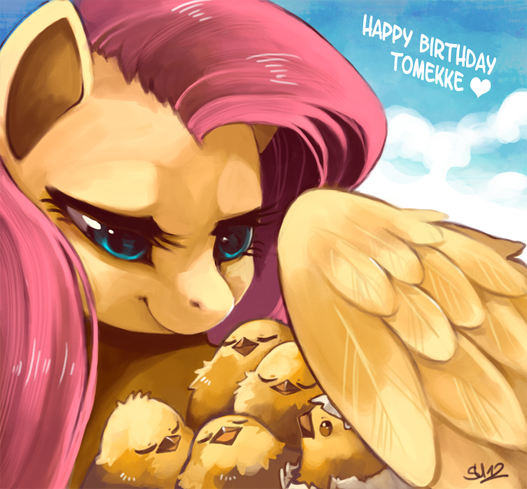 Птенчики :3 - My Little Pony, PonyArt, Fluttershy