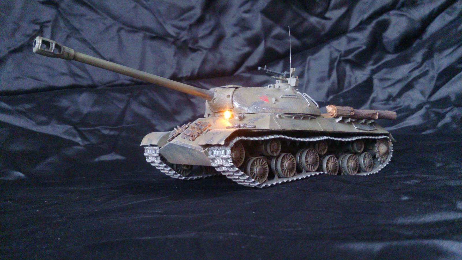 My little IS-3 - My, IS-3, Tamiya, Modeling, Electrification, Video, Longpost