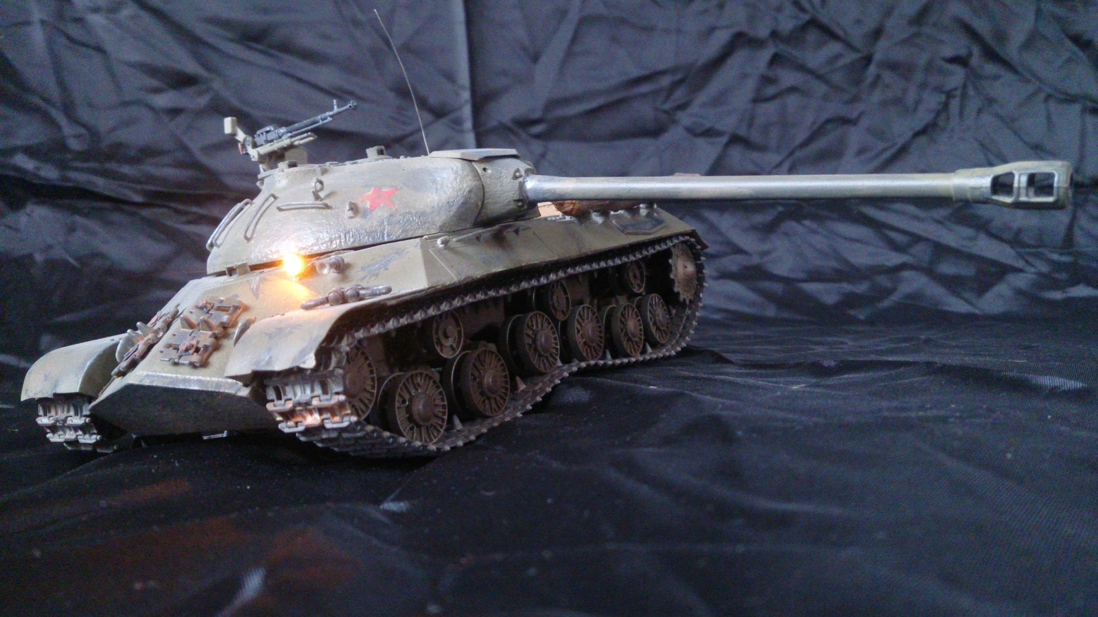 My little IS-3 - My, IS-3, Tamiya, Modeling, Electrification, Video, Longpost