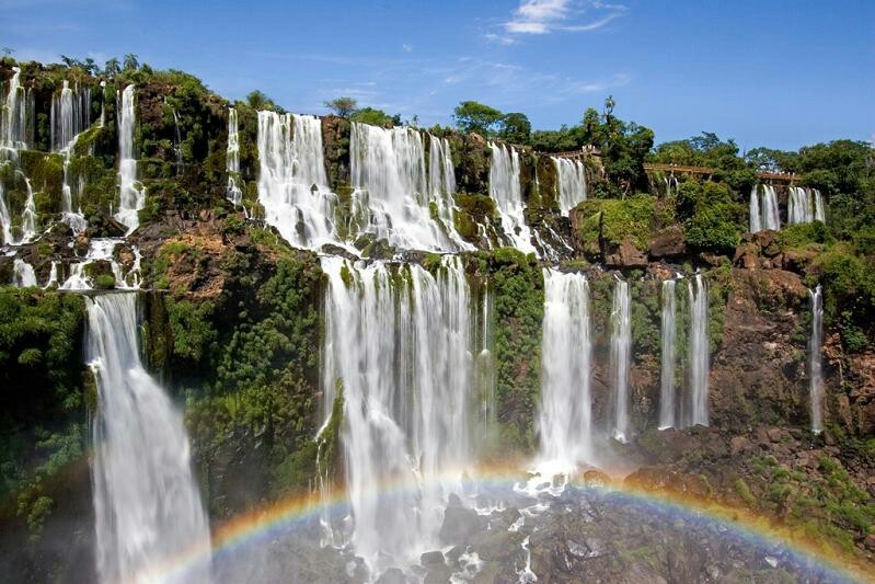 Iguazu Falls Complex, Brazil/Argentina - Longpost, The photo, Rainbow, Waterfall, Brazil, Iguazu Falls