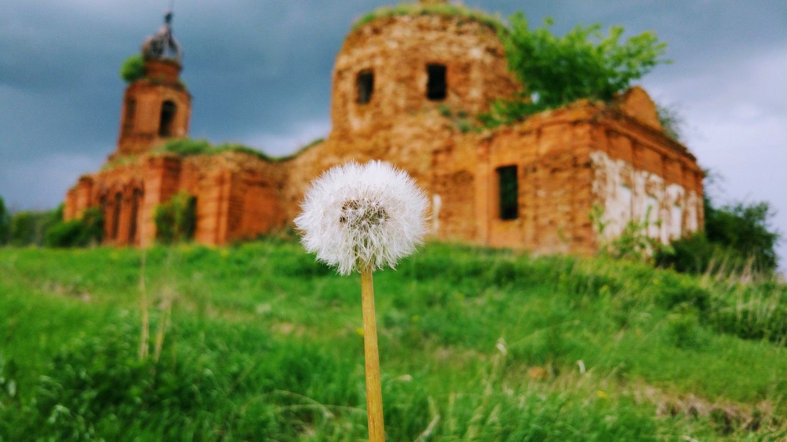 Abandoned church - My, Church, Ruins, Ruin, Longpost