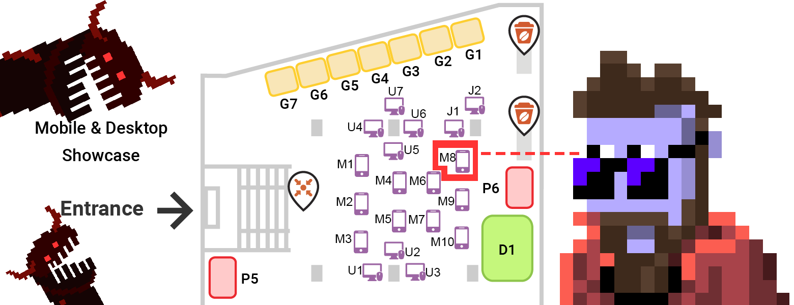 Why developers need to attend conferences. Full report from DevGAMM Moscow 2017. - My, Gamedev, Computer games, Longpost, Game development, Pixel Art, Инди