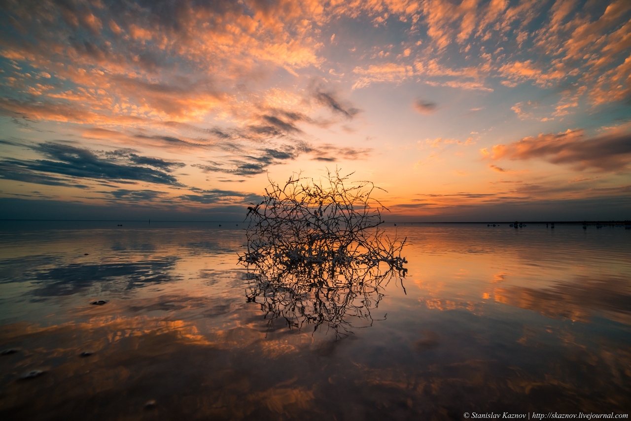 Lake Elton, Caspian lowland. - The photo, Landscape, Lake, Nature, Elton, Longpost