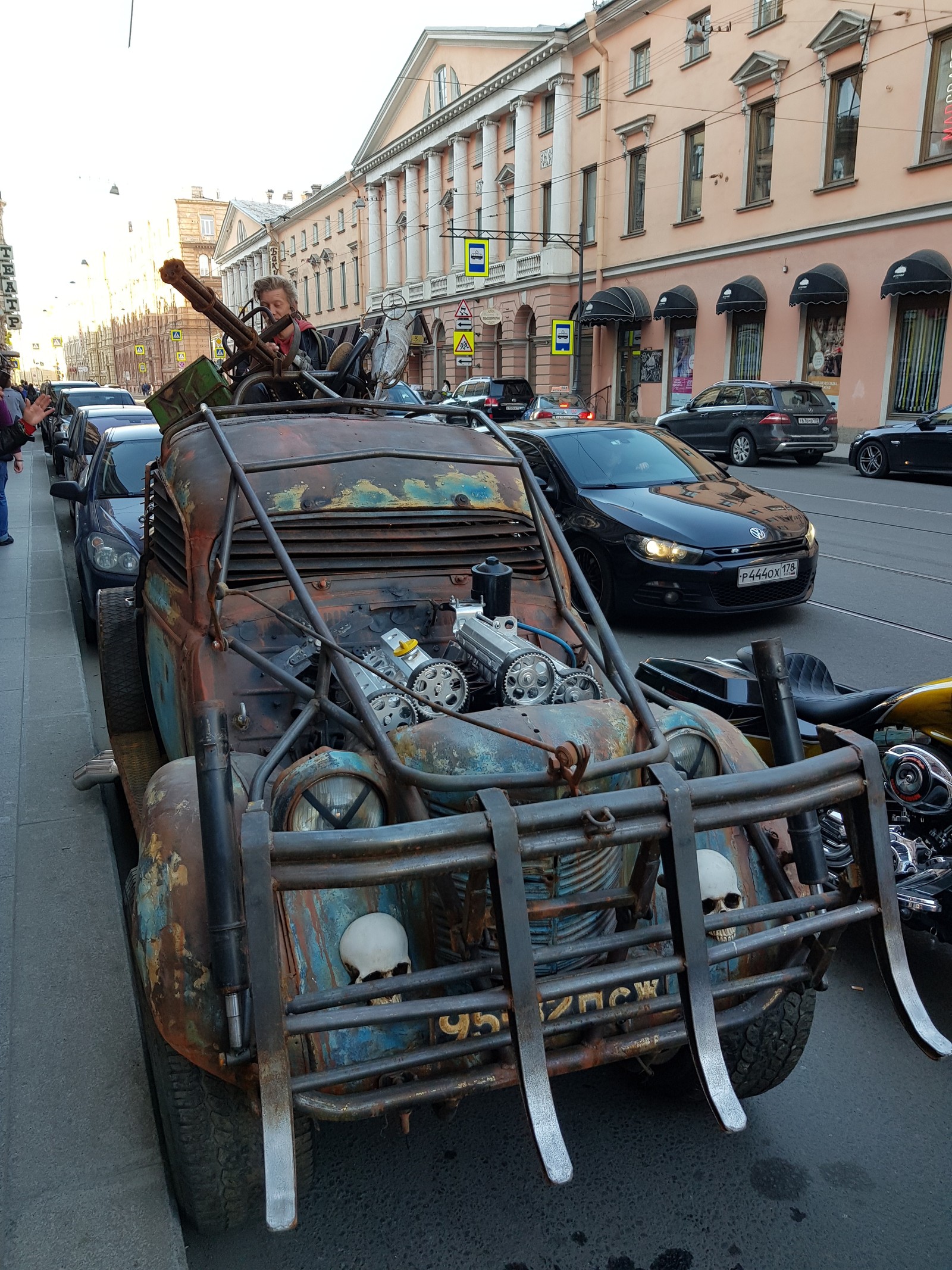 Mad Max in St. Petersburg - My, Crazy Max, Auto, Saint Petersburg