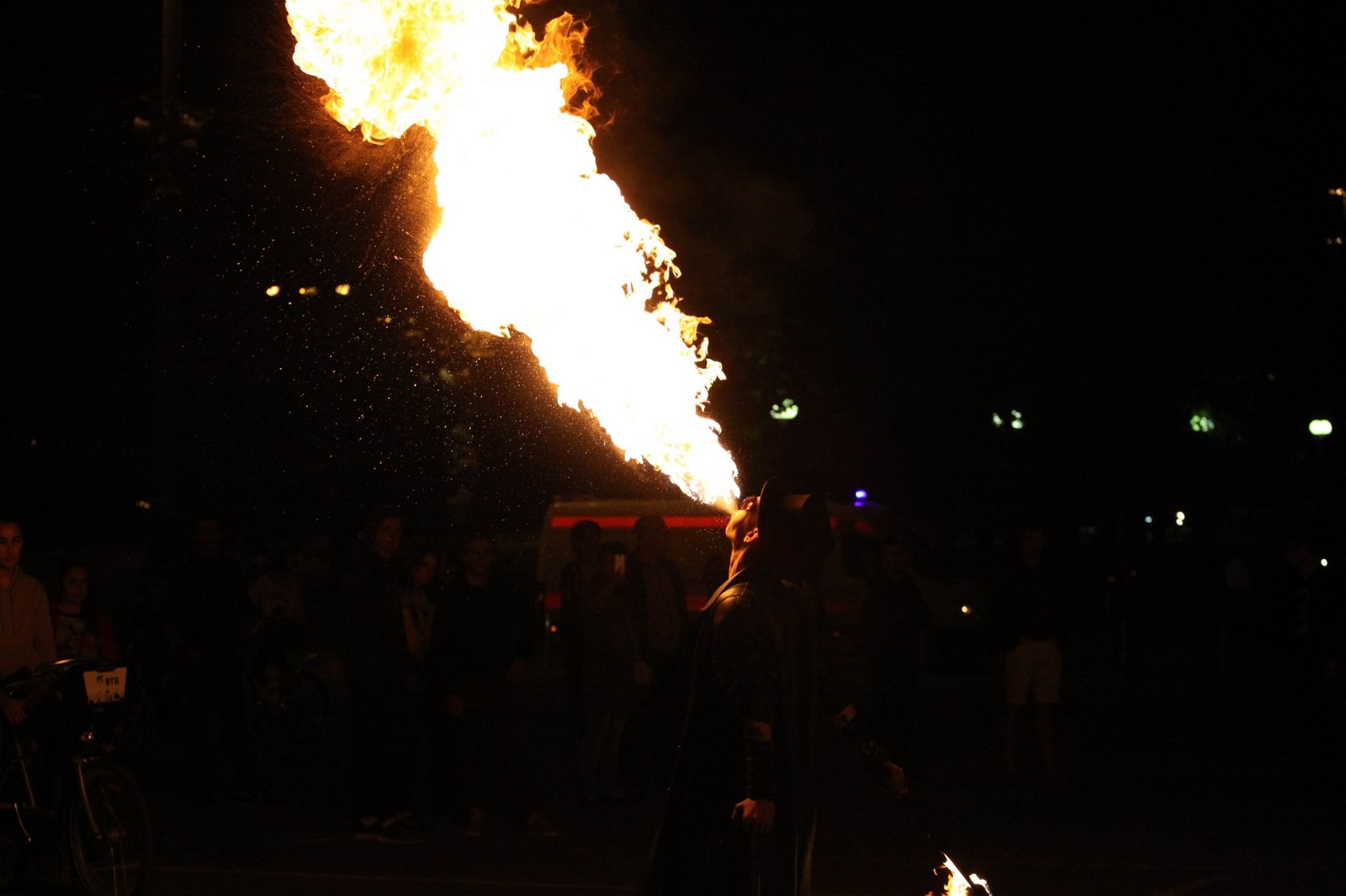 Death with a scythe or how epic it is to be a fireman - My, My, Fire show, Favourite buisness, Grim Reaper, Longpost, Mnogabukf