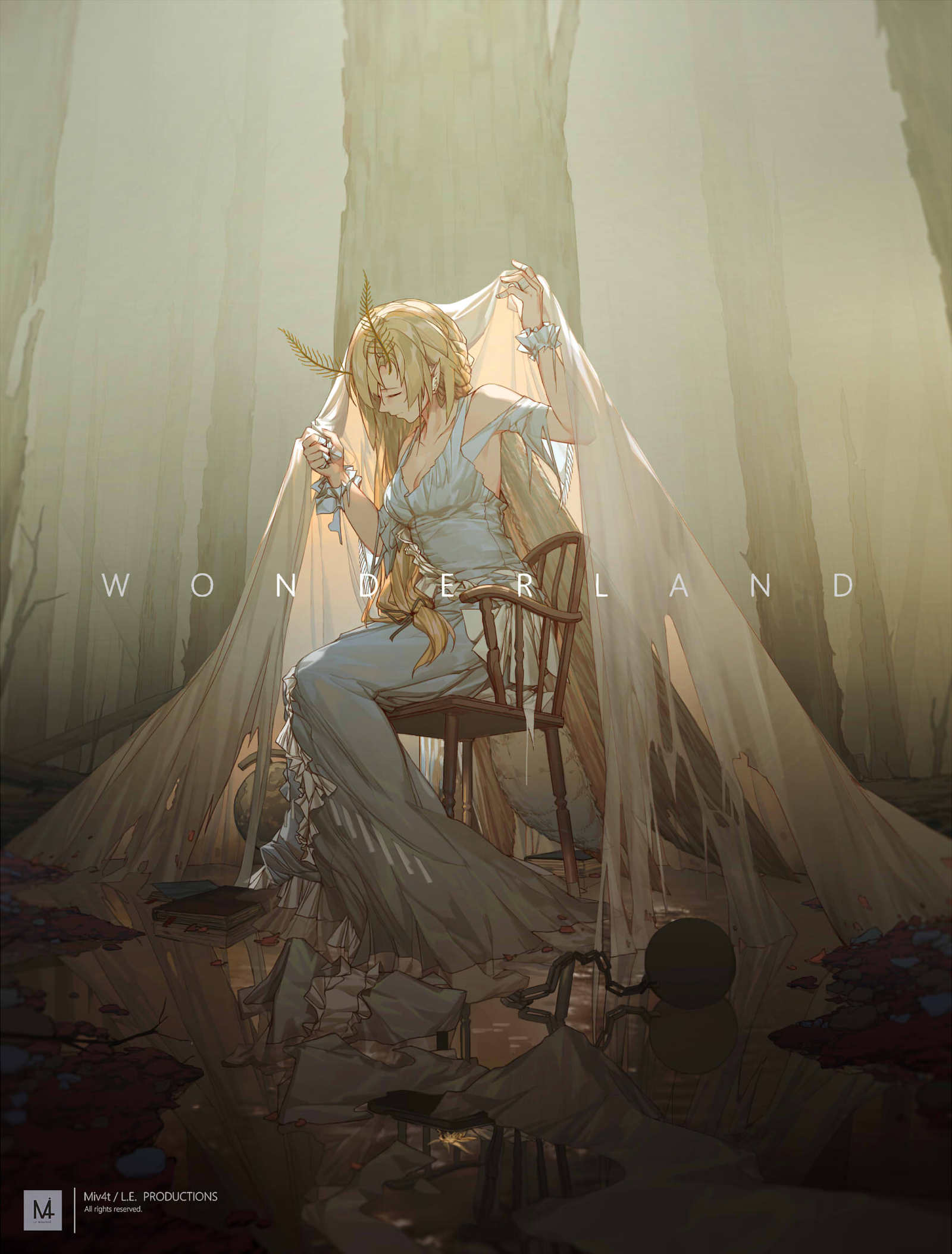 Wonderland - Anime art, Anime, Anime original, Mivit