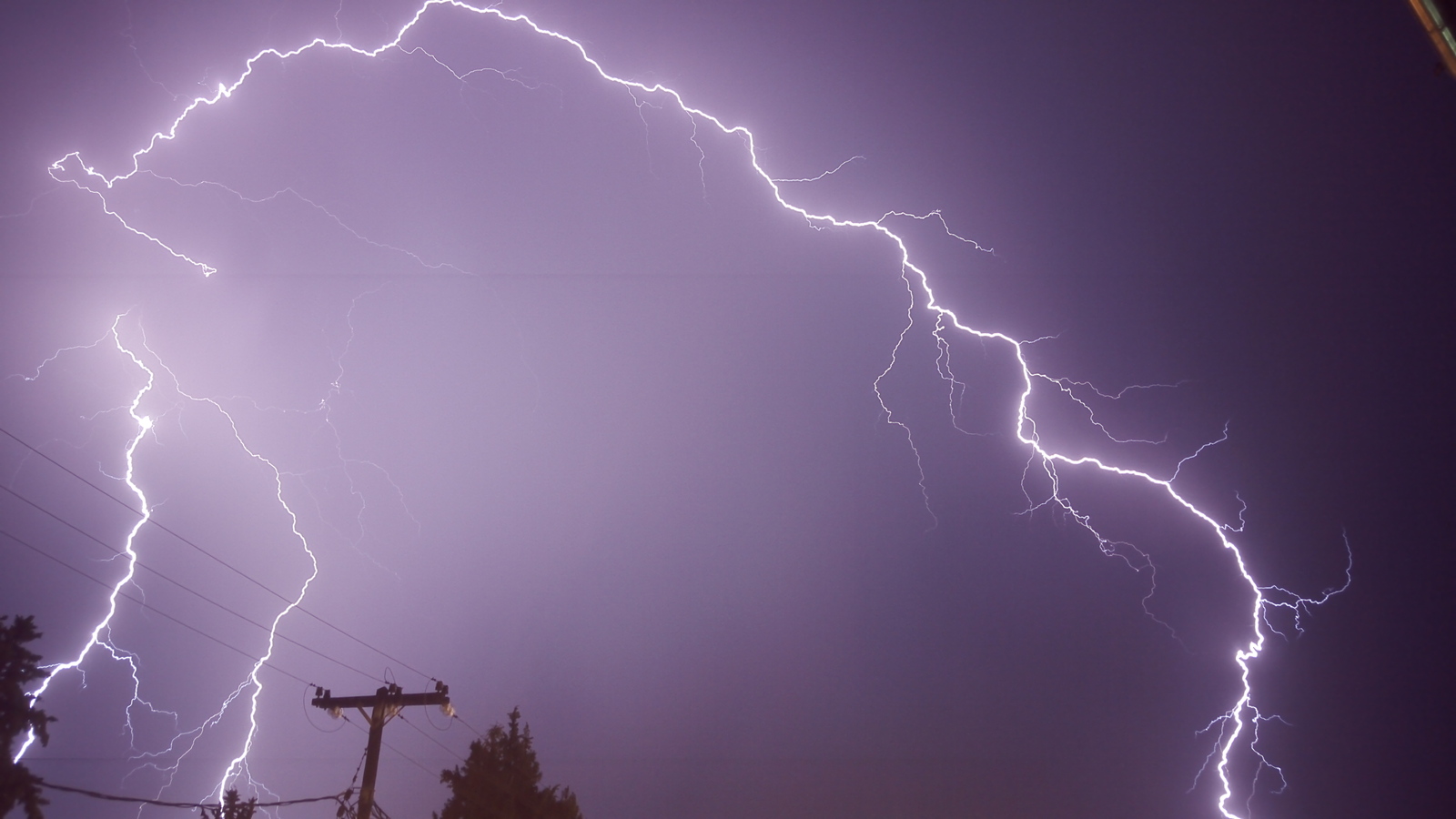 Lightning hunting - My, Lightning, Night, Greece