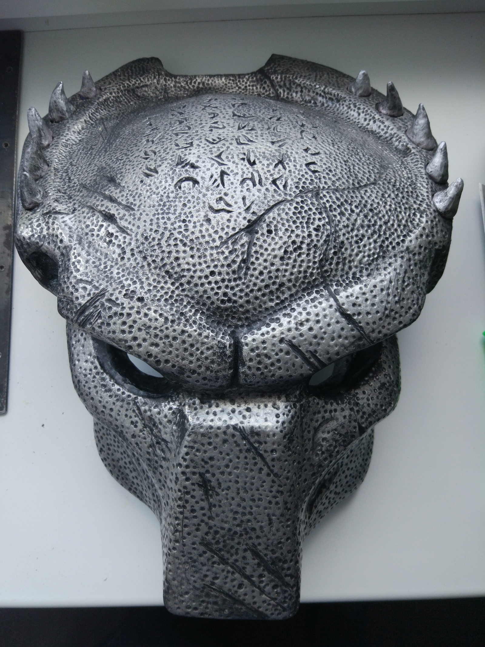 Predator mask (avp requiem) - My, Predator, Mask, Papercraft, Pepakura, Handmade, Longpost, Predator (film)