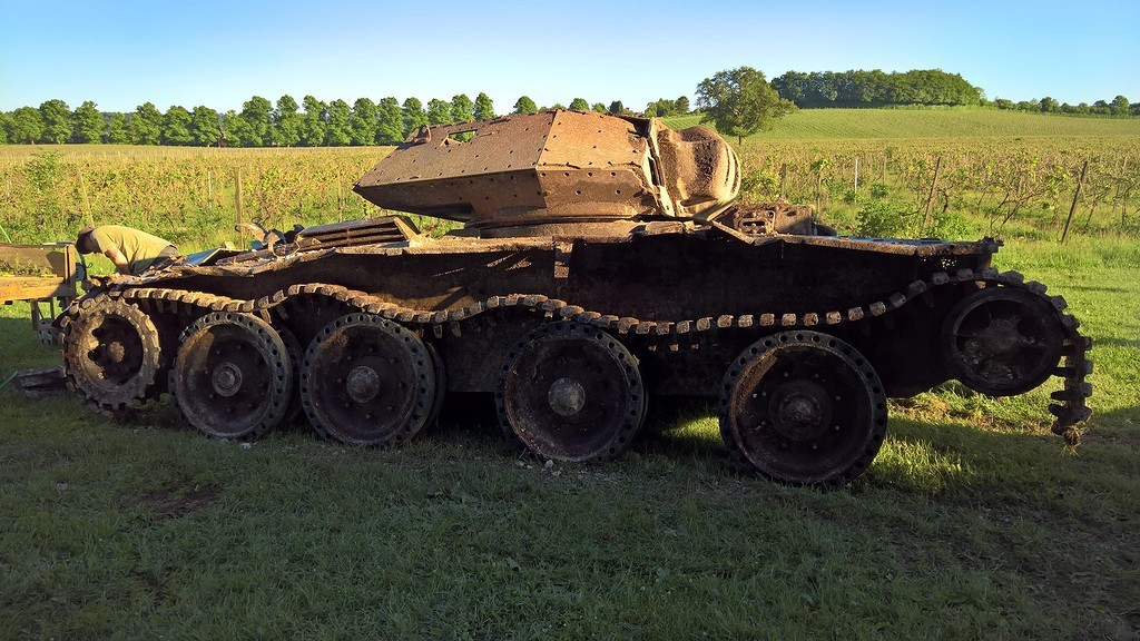 Tank from the ground. - Tanks, , Longpost