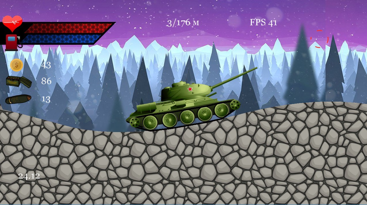 Разработка игры Tank of war v0.51 | Пикабу