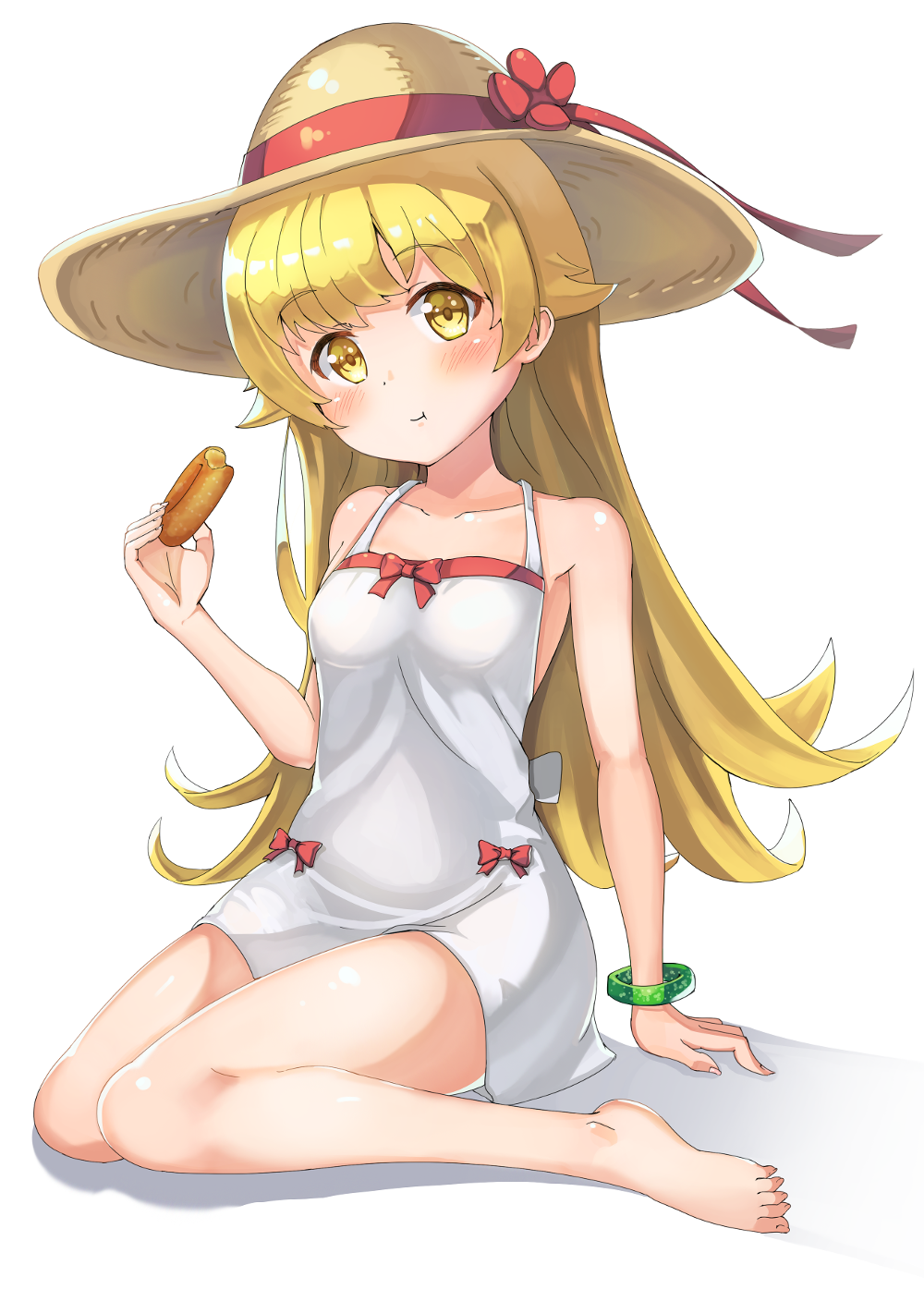 Loligatari - Anime, Anime art, Monogatari series, Shinobu oshino, Yotsugi ononoki, Hachikuji Mayoi, Longpost