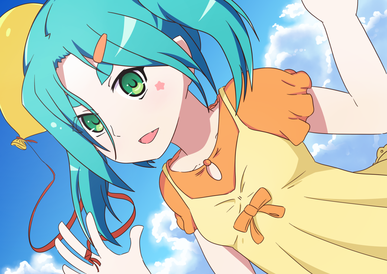 Loligatari - Anime, Anime art, Monogatari series, Shinobu oshino, Yotsugi ononoki, Hachikuji Mayoi, Longpost