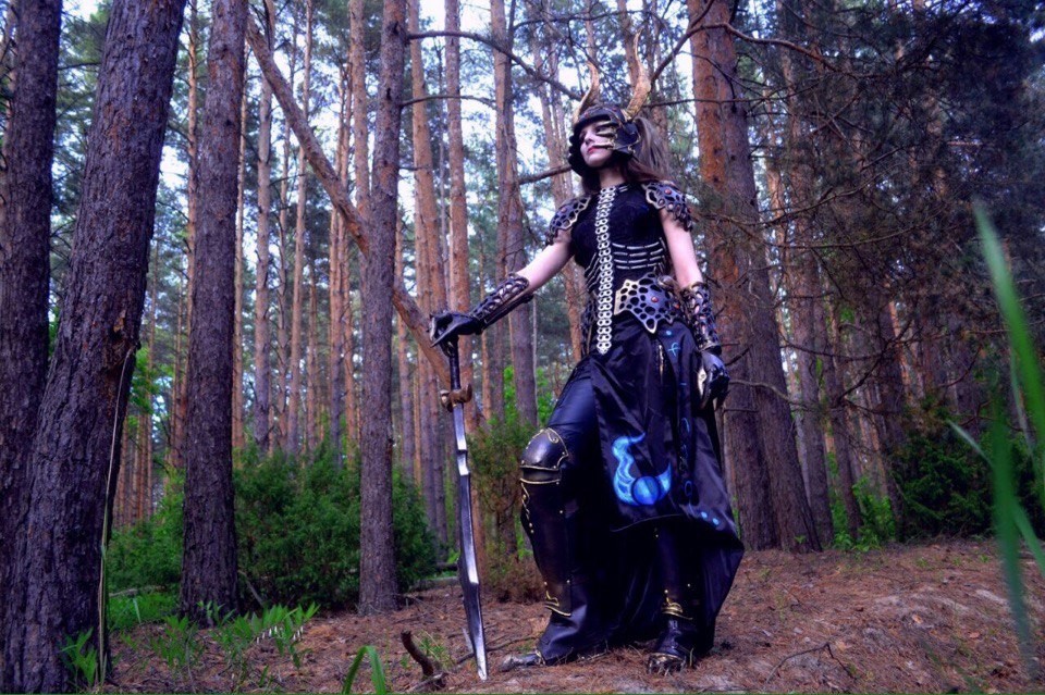 Tzeentch cultist costume from Warhammer - Warhammer, Warhammer cosplay, Live Action RPG, Cosplay, Longpost