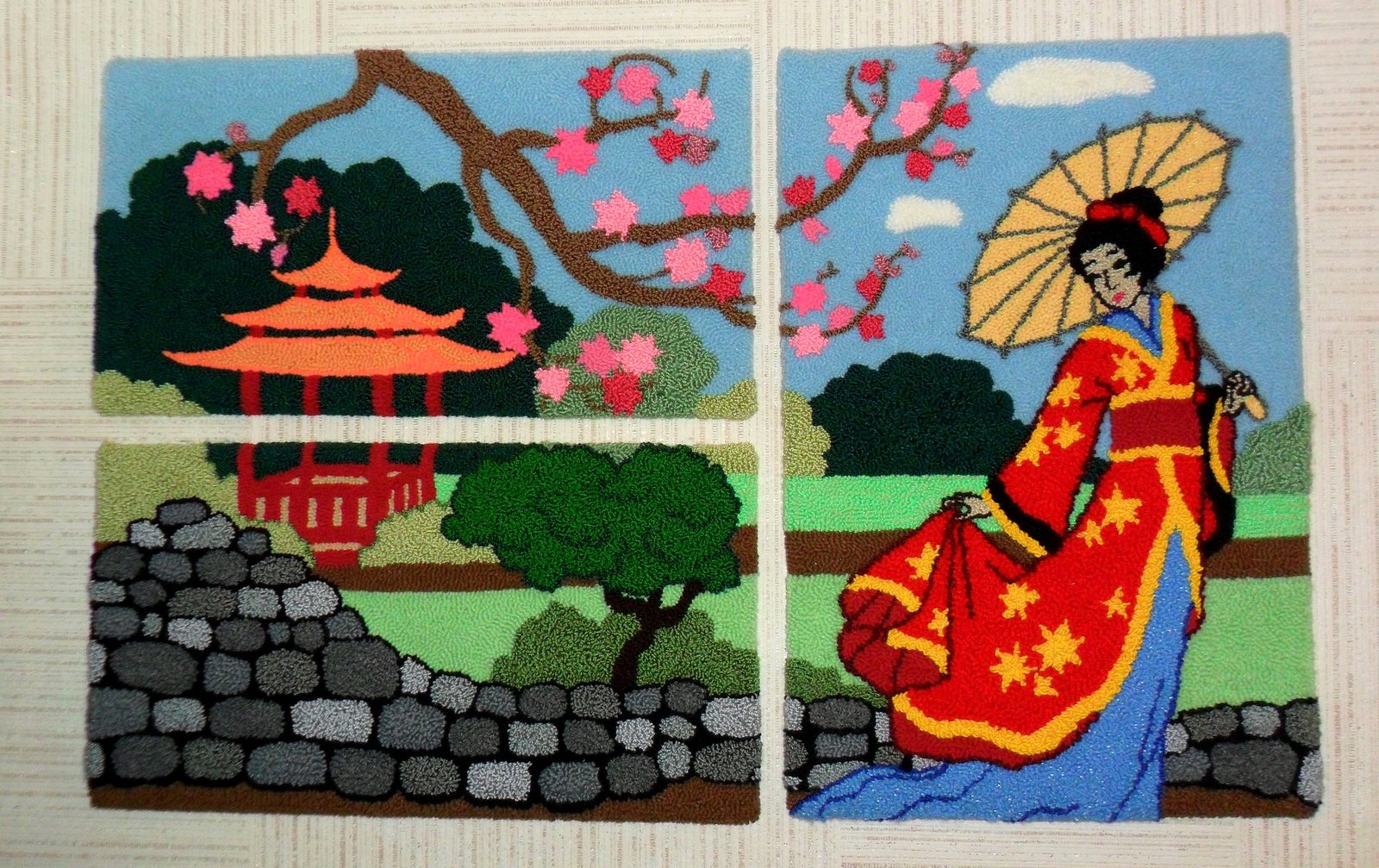 Гобеленовые картины в японском стиле