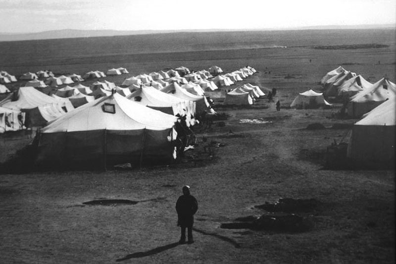 Club History of Magnitogorsk. The first tent of Magnitogorsk. - Magnitogorsk, Tent, Old photo, Real life story, First Builders, Komsomol members, Longpost, Komsomol